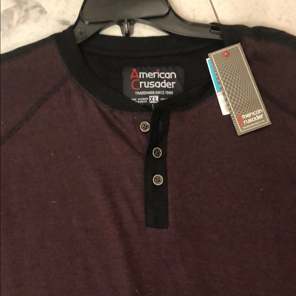 NWT American crusader long sleeve men’s T-shirt. - Picture 2 of 4